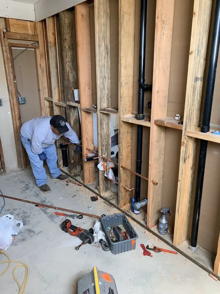 Commercial rough-in plumbing for Gas Line Repair in Greenwood Hills